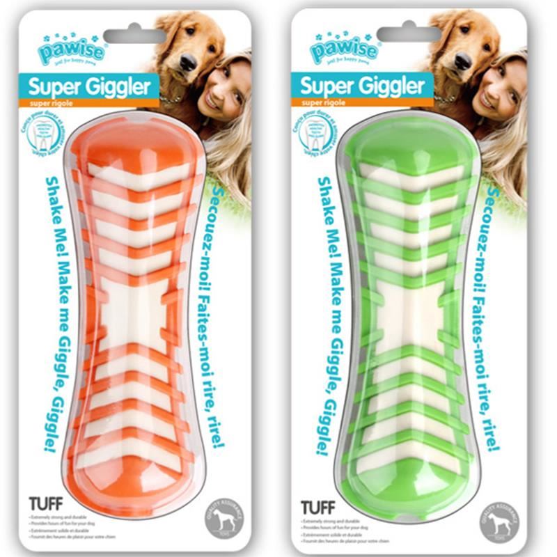 Pawise Sesli Kemik Köpek Oyuncağı 19cm (Karışık Renkli)