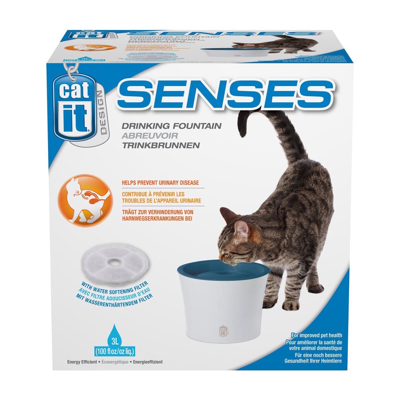 Hagen Catit Filtreli Kedi Suluğu 3 lt