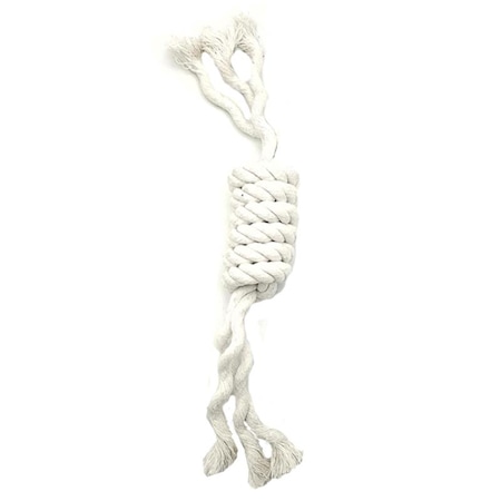 Eurodog Rulo Diş İpi Köpek Oyuncağı Beyaz 23 Cm