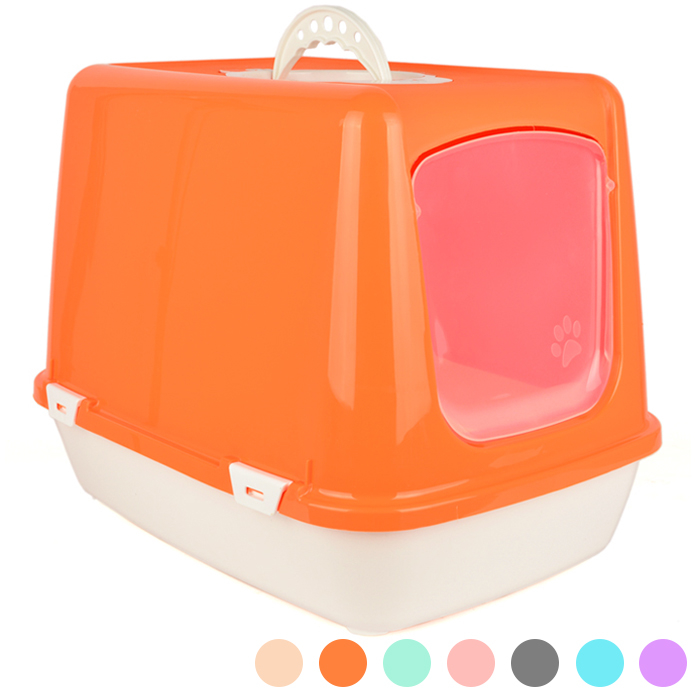 Flip küçük boy kapalı kedi tuvaleti 38*50*40cm **renk sorunuz**
