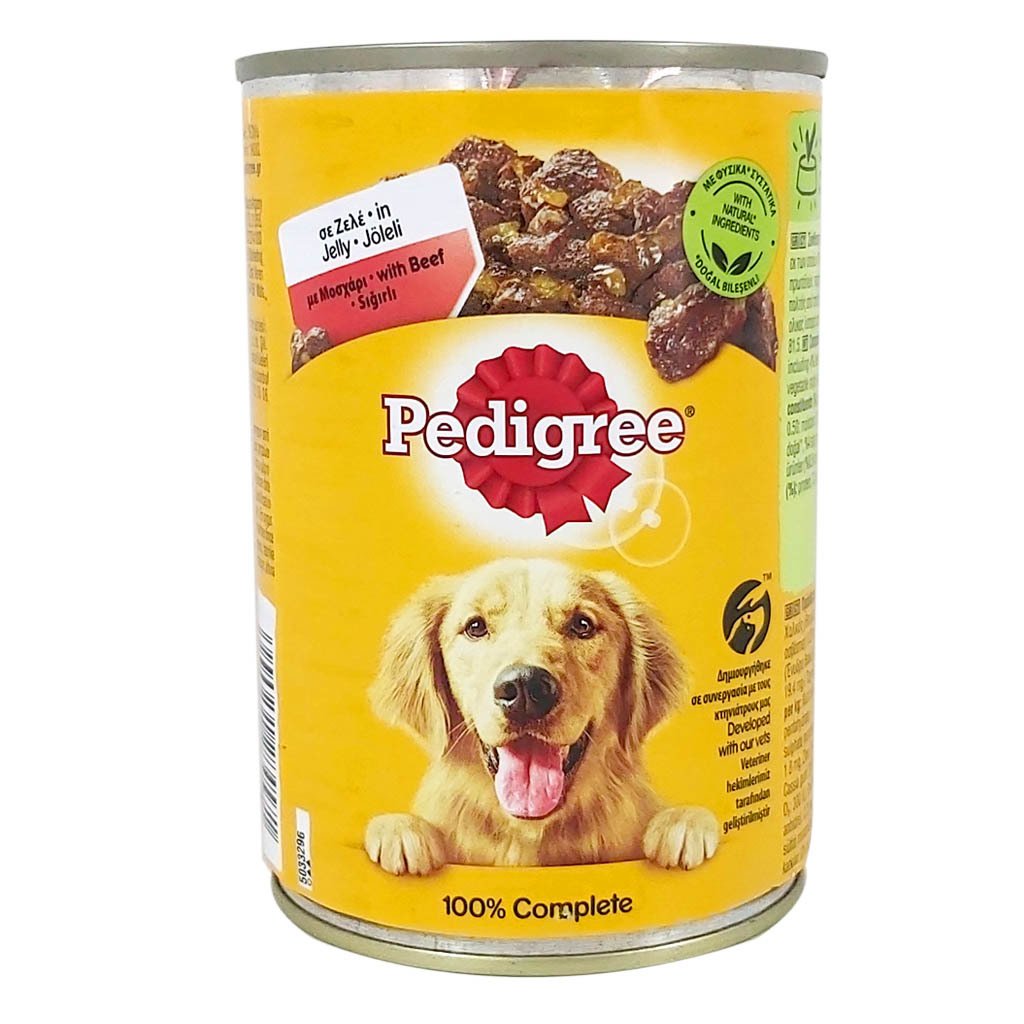 Pedigree Biftekli Yetişkin Köpek Konservesi 400 gr