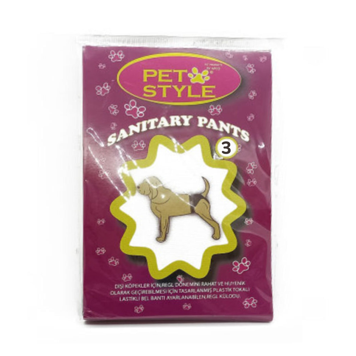 Pet Style Köpek Regl Külodu No:3
