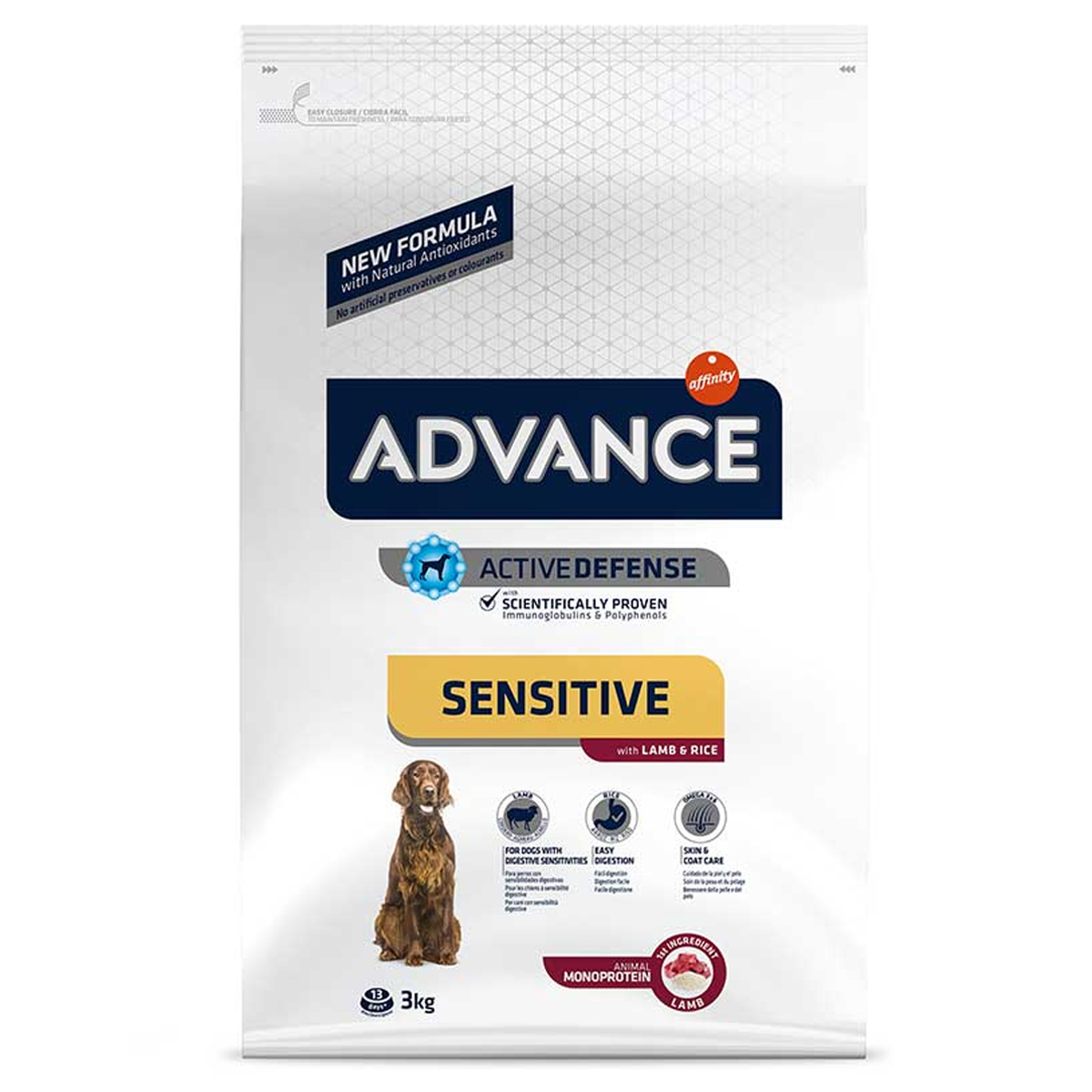 Advance Kuzu Etli Yetişkin Kuru Köpek Maması 3 kg