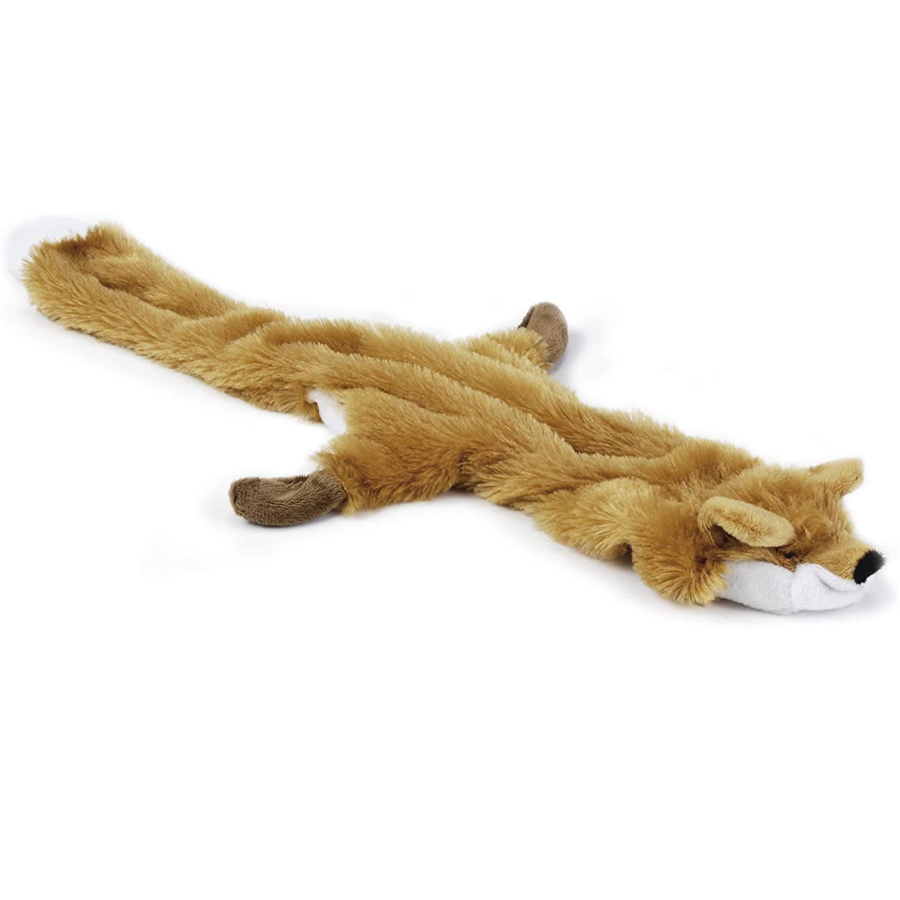 Karlie Flatino Peluş Tilki Köpek Oyuncağı 30 Cm Kahverengi