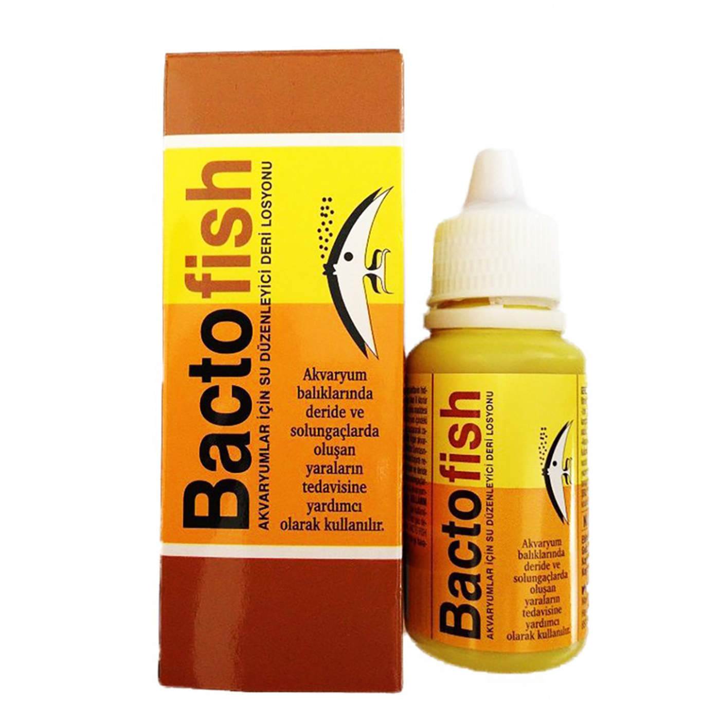 Bacto Fish Akvaryum Balıkları İçin Su Düzenleyici Ve Deri Solüsyonu 30 ml