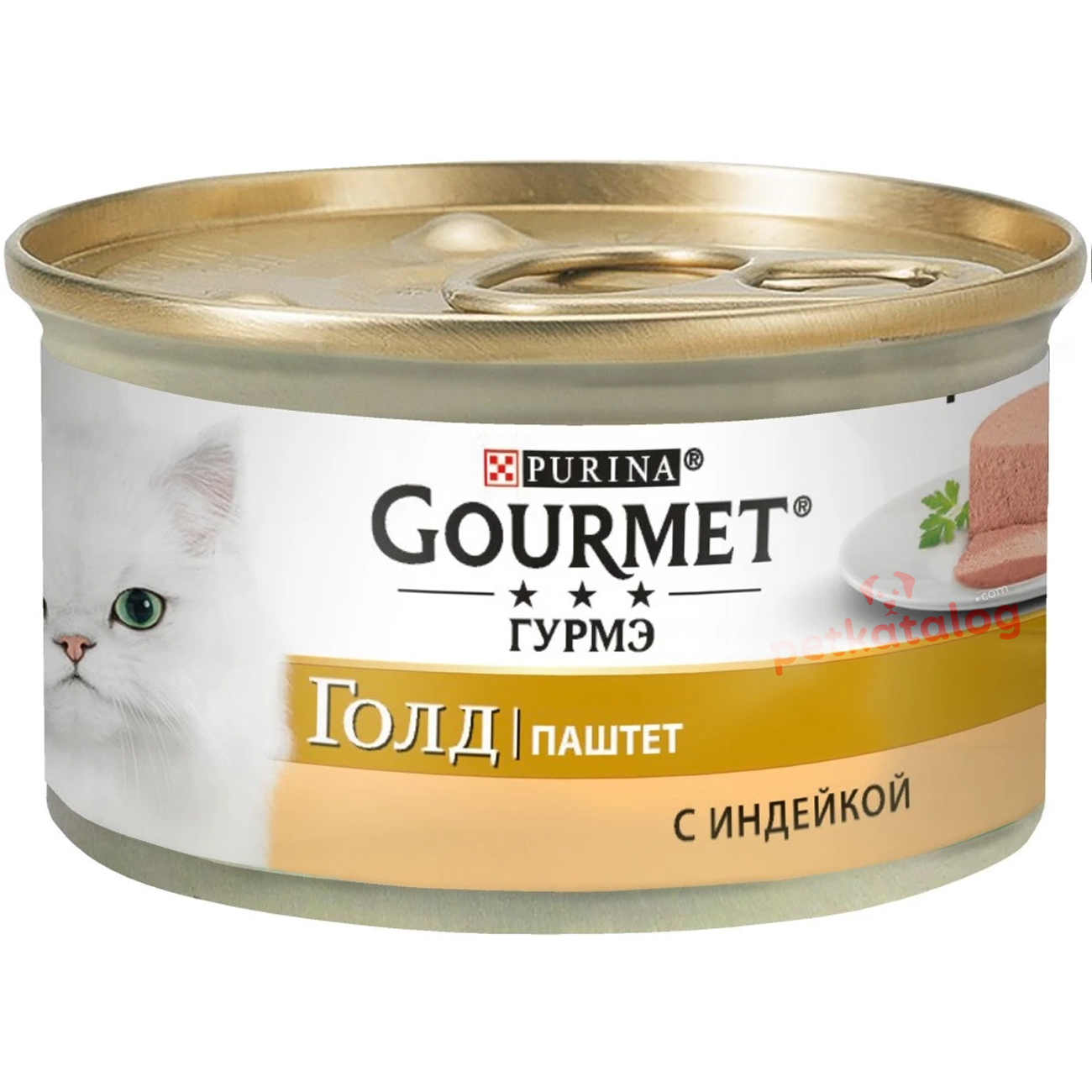 Gourmet Gold Kıyılmış Hindi Etli Kedi Konservesi 85GR