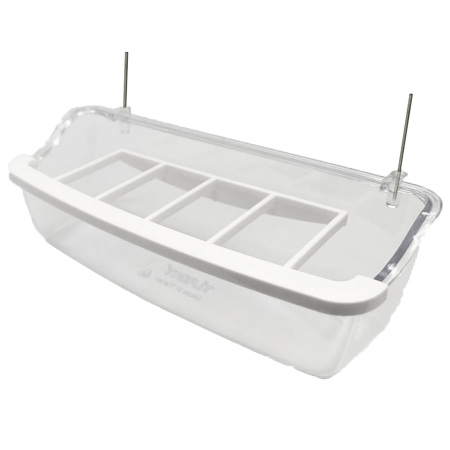 Ti-Sert Telli Izgaralı Yemlik şeffaf 15CM