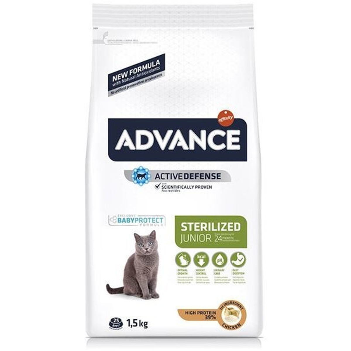 Advance Young Kısırlaştırılmış Yavru Kedi Maması 1,5 Kg