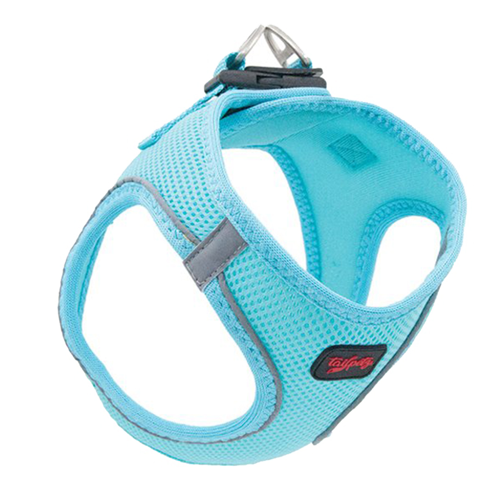Tailpetz Airmesh Kedi ve Küçük Irk Köpek Göğüs Tasması Okyanus Mavi [3XSmall]