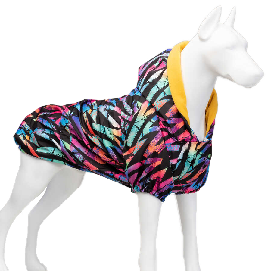 Lindo Cosmo Plus İçi Polarlı Su Geçirmez Köpek Yağmurluğu Beden 1