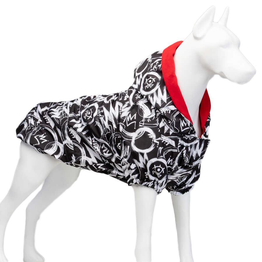 Lindo Quantum İçi Polarlı Su Geçirmez Köpek Yağmurluğu Beden 4