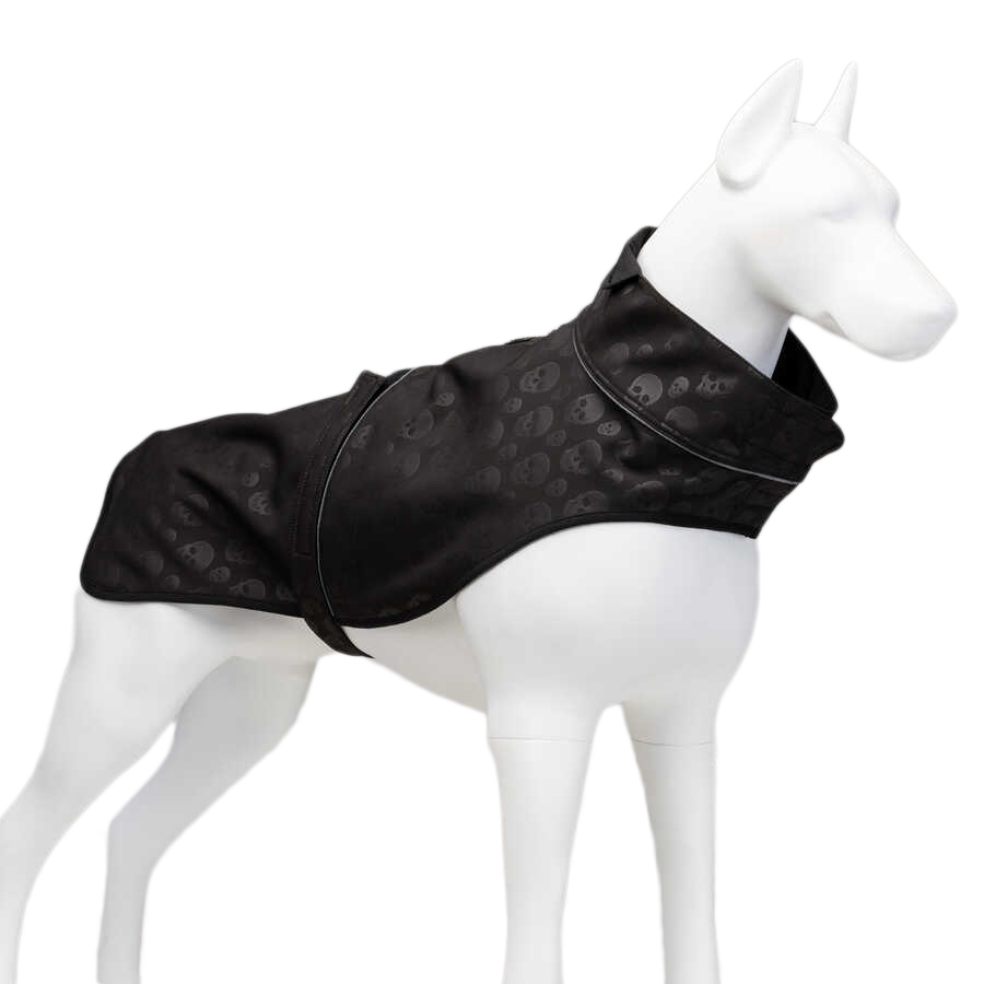 Lindo Softshell Black Skull Küçük,Orta ve Büyük Irk Köpek Yağmurluğu Beden 4