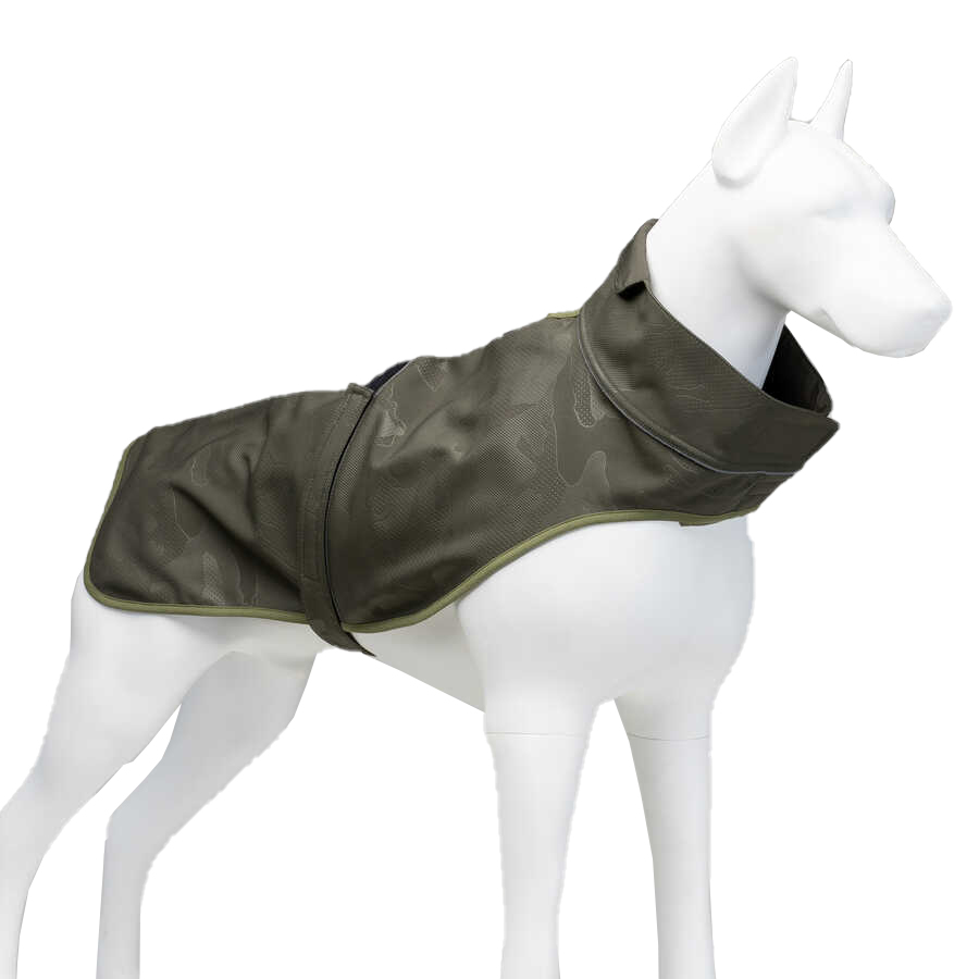 Lindo Softshell Army Green Küçük,Orta ve Büyük Irk Köpek Yağmurluğu Beden 2