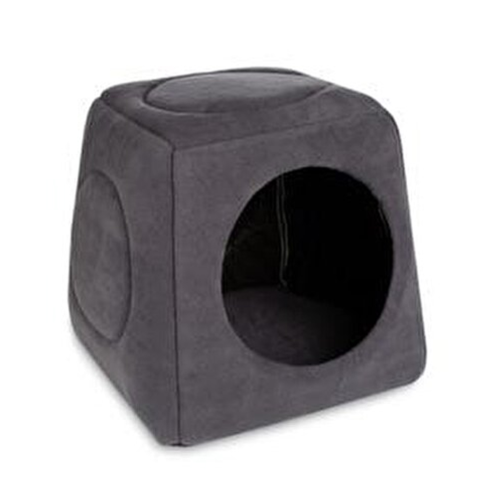 Pet Quatro İnfinity Üç Fonksiyonlu Kedi-Köpek Yuvası Gri