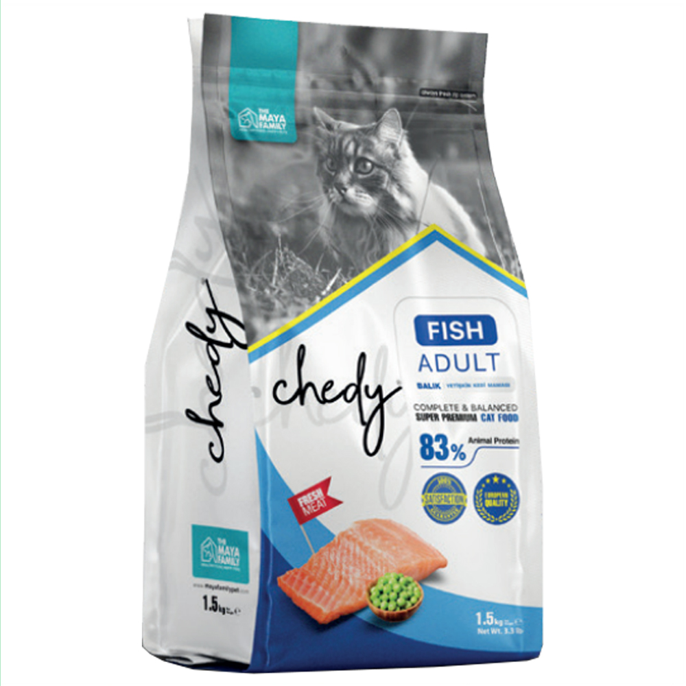 Chedy Balık Etli Yetişkin Kedi Maması 1.5 Kg