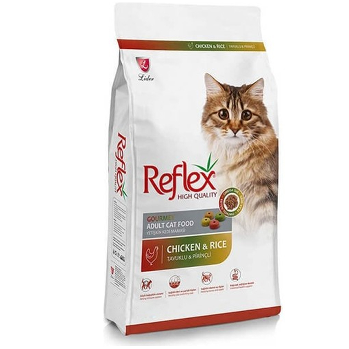 Reflex Multi Color Renkli Taneli Tavuklu Yetişkin Kedi Maması 3 Kg