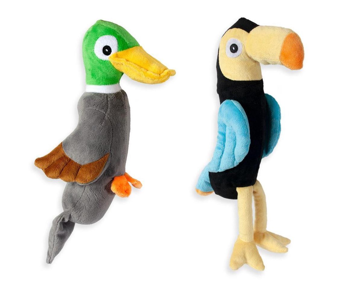 Karlie Peluş Ördek Köpek Oyuncağı 36 cm