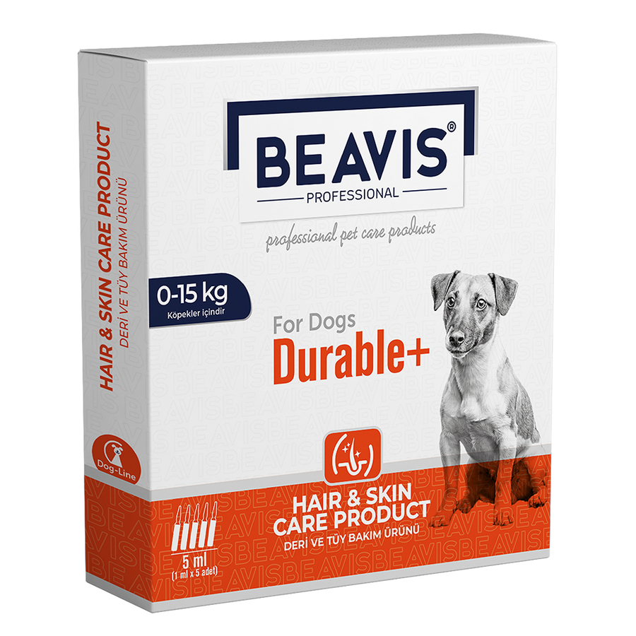Beavis Durable+Dog Ense Damlası 0-15 Kg S.M 5'li