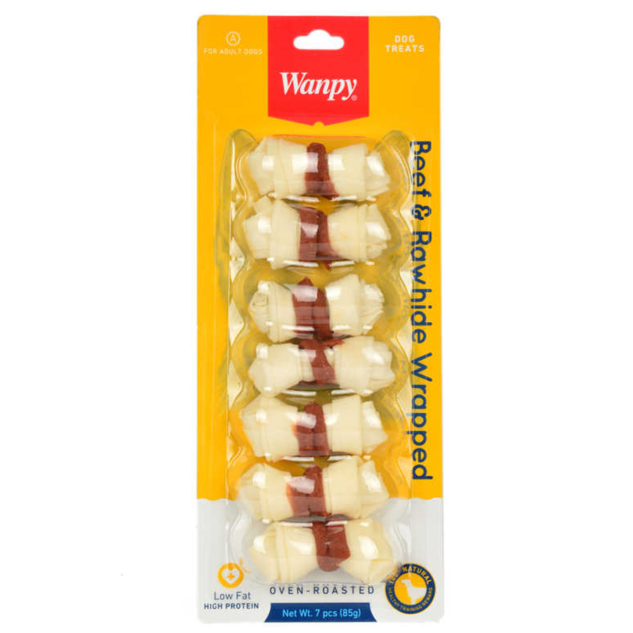 Wanpy Biftek Sargılı 85 gr Köpek Kemiği