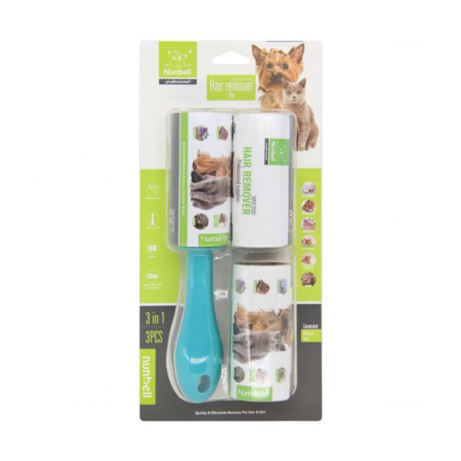 Nunbell İki Yedekli Tüy Toplama Rulosu