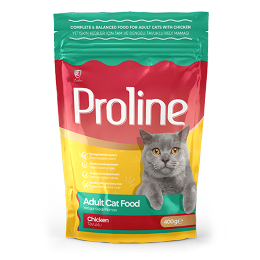 Proline Tavuklu Yetişkin Kedi Maması 400 G
