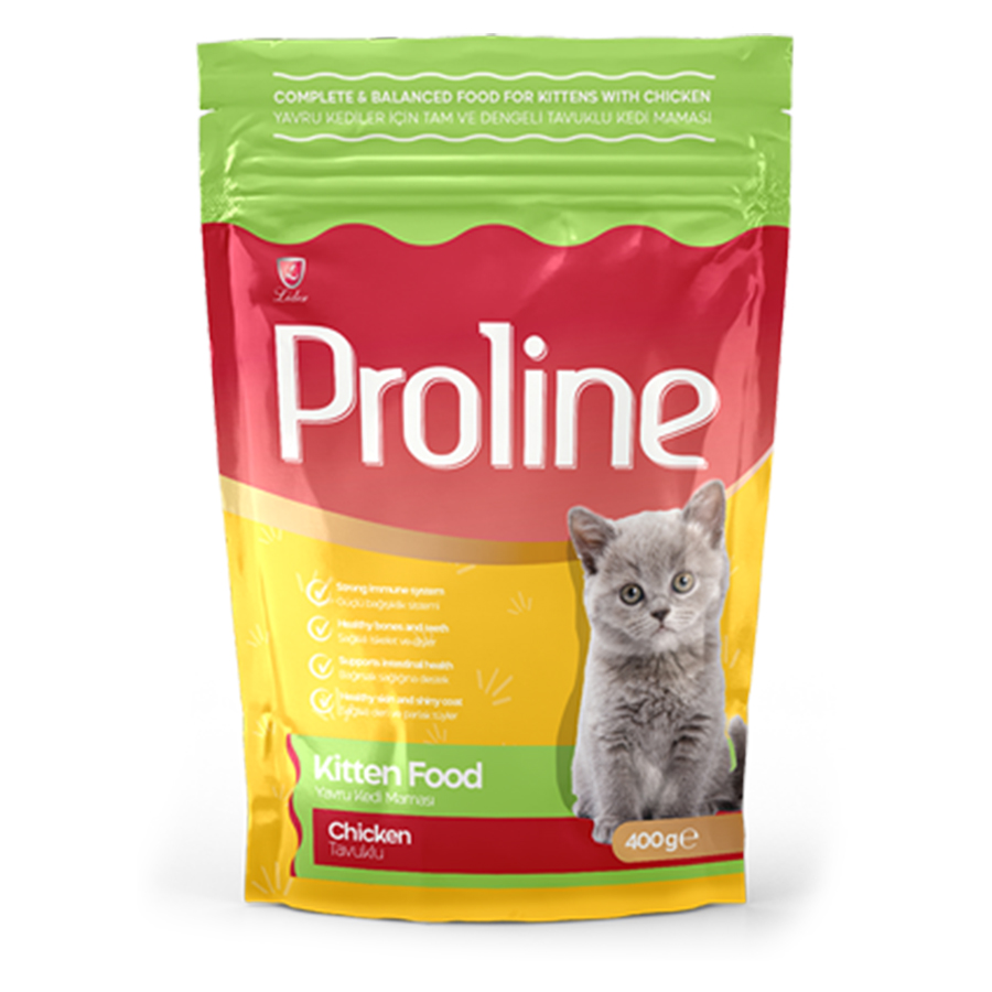 Proline Tavuklu Yavru Kedi Maması 400 G