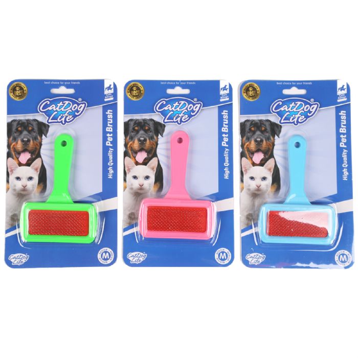 CatDog Life Kedi ve Köpekler İçin Telli Fırça (M)