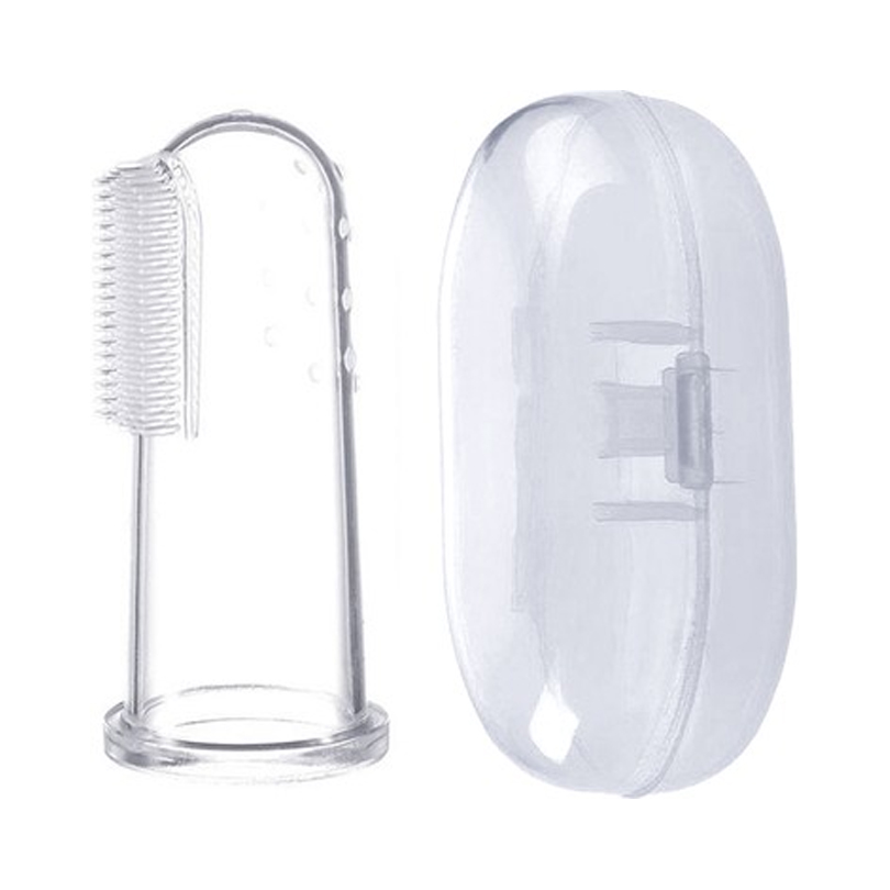 Kedi ve köpekler için parmak diş fırçası