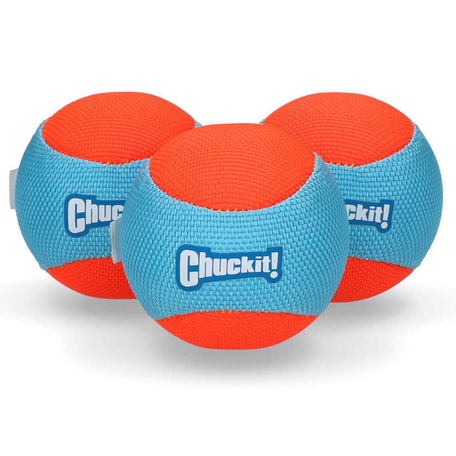 ChuckIt! Suda Batmayan Üçlü Köpek Topu (6 cm * 3 Adet)