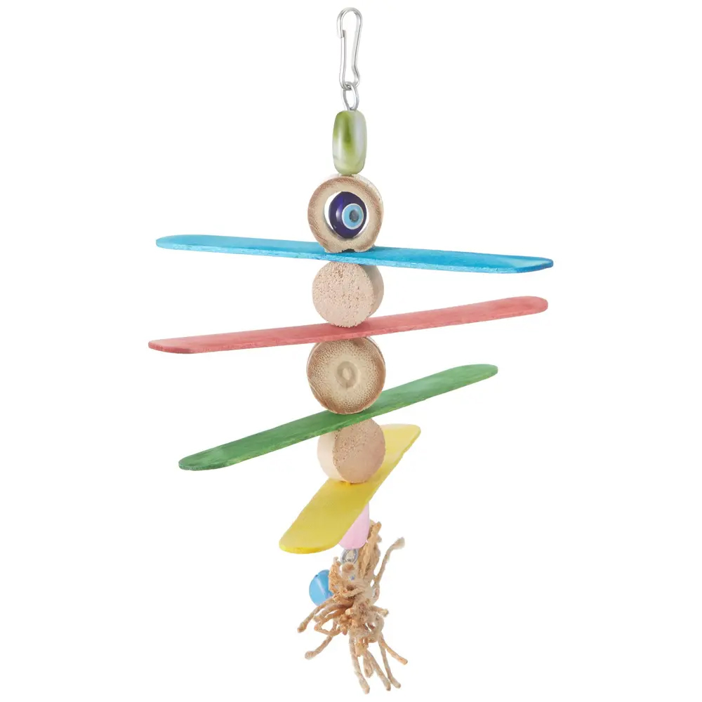 ​Fit Fly Renkli Çubuklu Kuş Oyuncağı