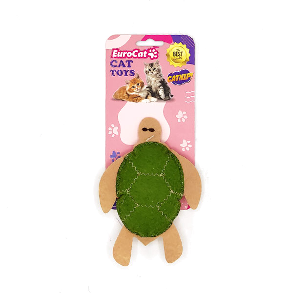 EuroCat Toys Kaplumbağa Kedi Oyuncağı
