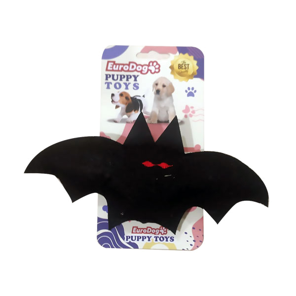 EuroDog Puppy Pet Toys Yarasa Şeklinde Köpek Oyuncağı