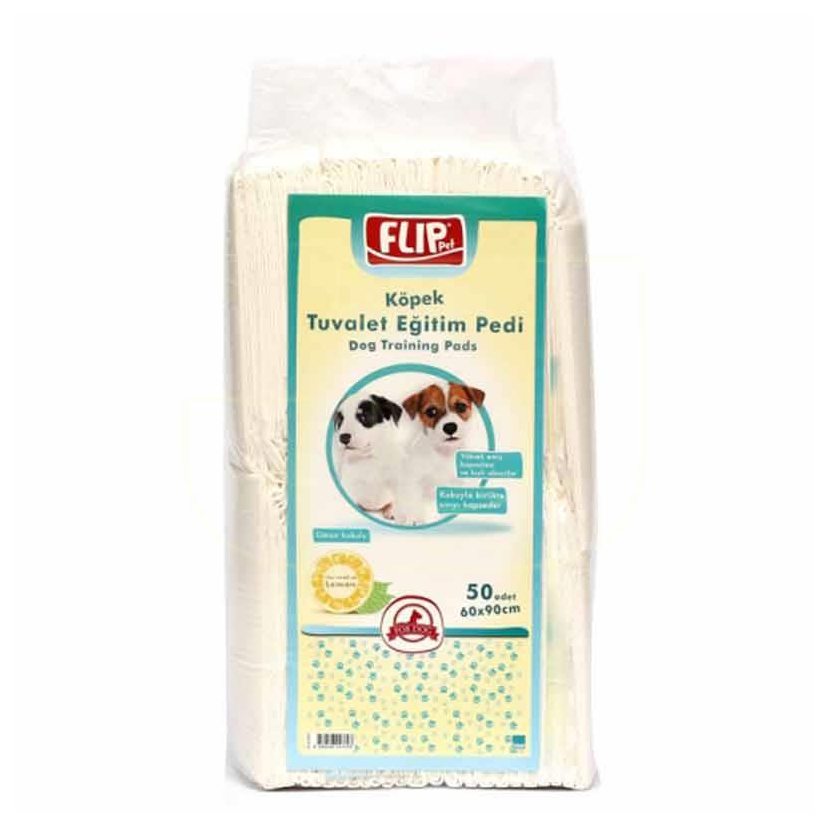 Flip Köpek Tuvalet Eğitim Pedi 60*90cm 50'li