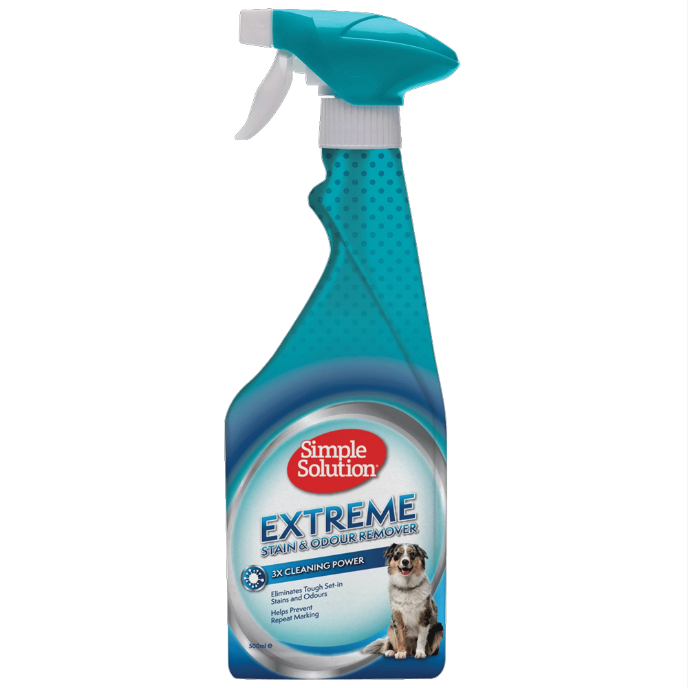 Simple Solution Extreme 3 Kat Etkili Leke ve Koku Giderici Sprey 500 ml
