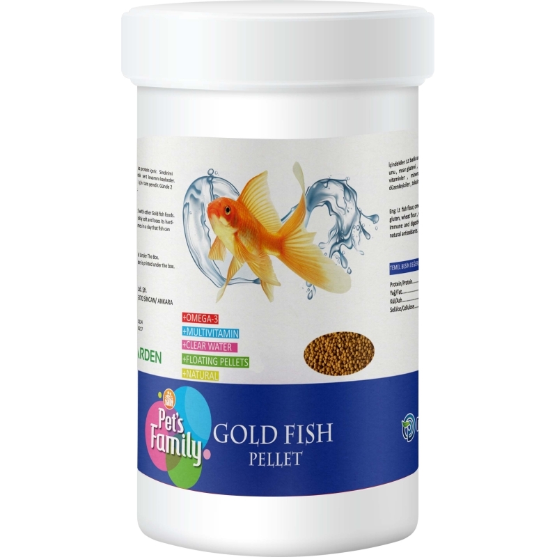 Pets Family Gold Fish Pellet 100ml/40g