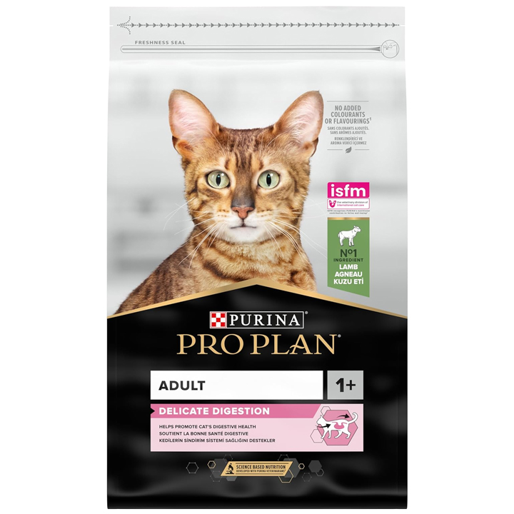 Pro Plan Delicate Lamb - Kuzu Etli Seçici Yetişkin Kedi Maması 10KG