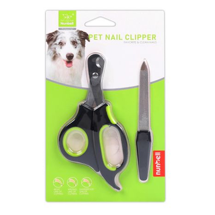 Nunbell Ergonomik Kedi ve Küçük Irk Köpek Tırnak Makası 13.5 x 6.6 cm