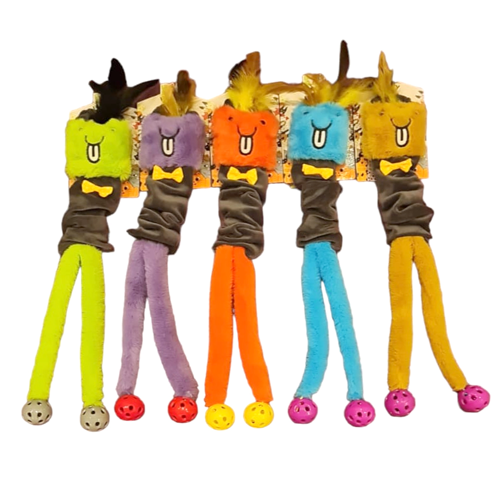 Pet City Kapı Koluna Asılabilen Peluş Kedi Oyuncağı