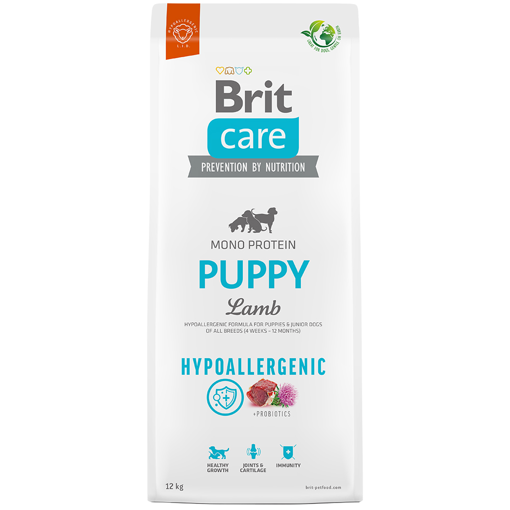 Brit Care Hypo-Allergenic Tüm Irklar için Kuzulu Yavru Köpek Maması 12kg