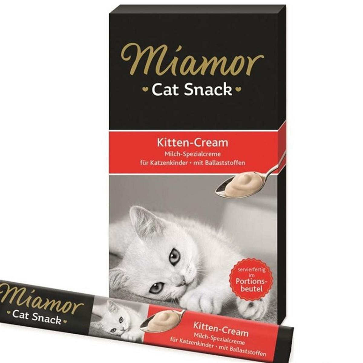 Miamor Cream Süt Kremalı Yavru Kedi Ödülü 6 x 15 Gr