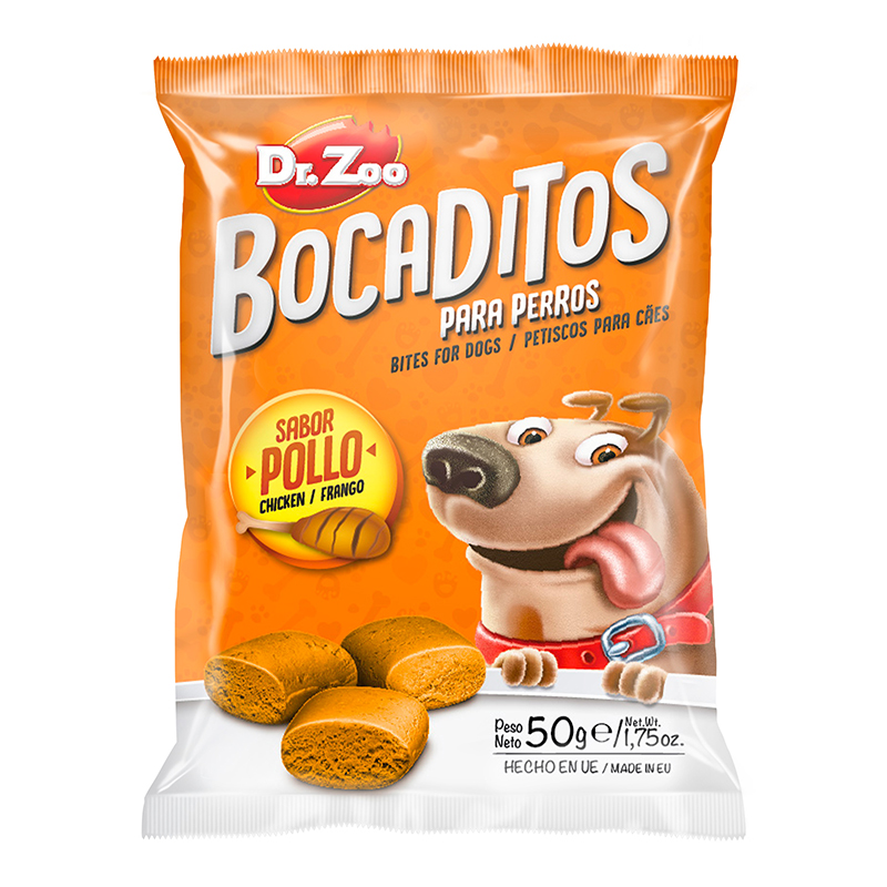 Dr. Zoo Bocaditos Tavuklu Köpek Ödül Maması 50gr