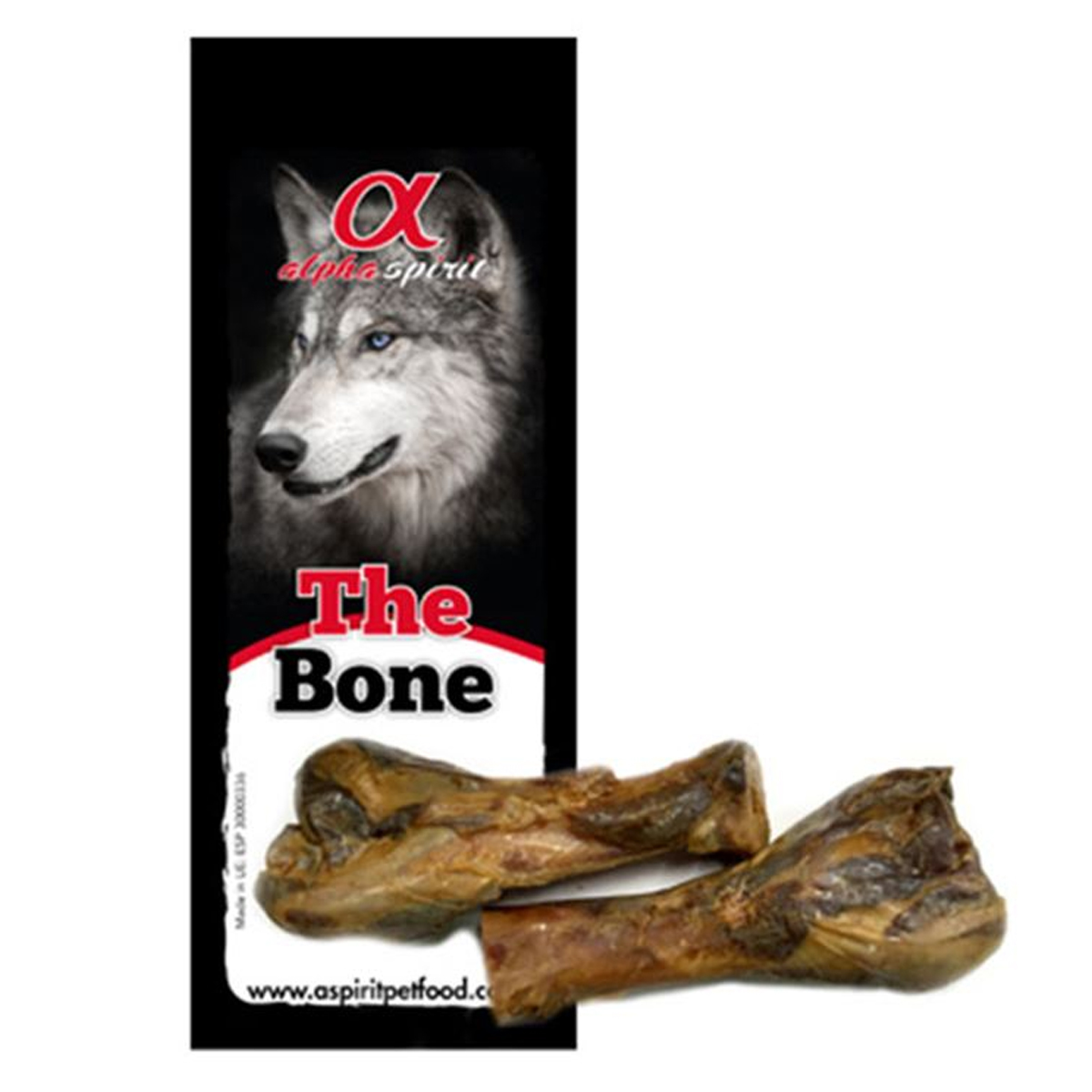 Alpha Spirit İki Yarım Vakumlu Jambon Köpek Kemiği 210 Gr