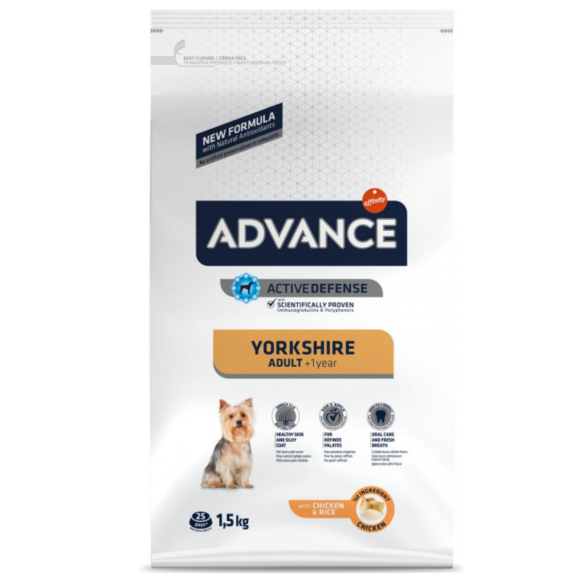 Advance Yorkshire Terrier Yetişkin Köpek Maması 1.5 Kg