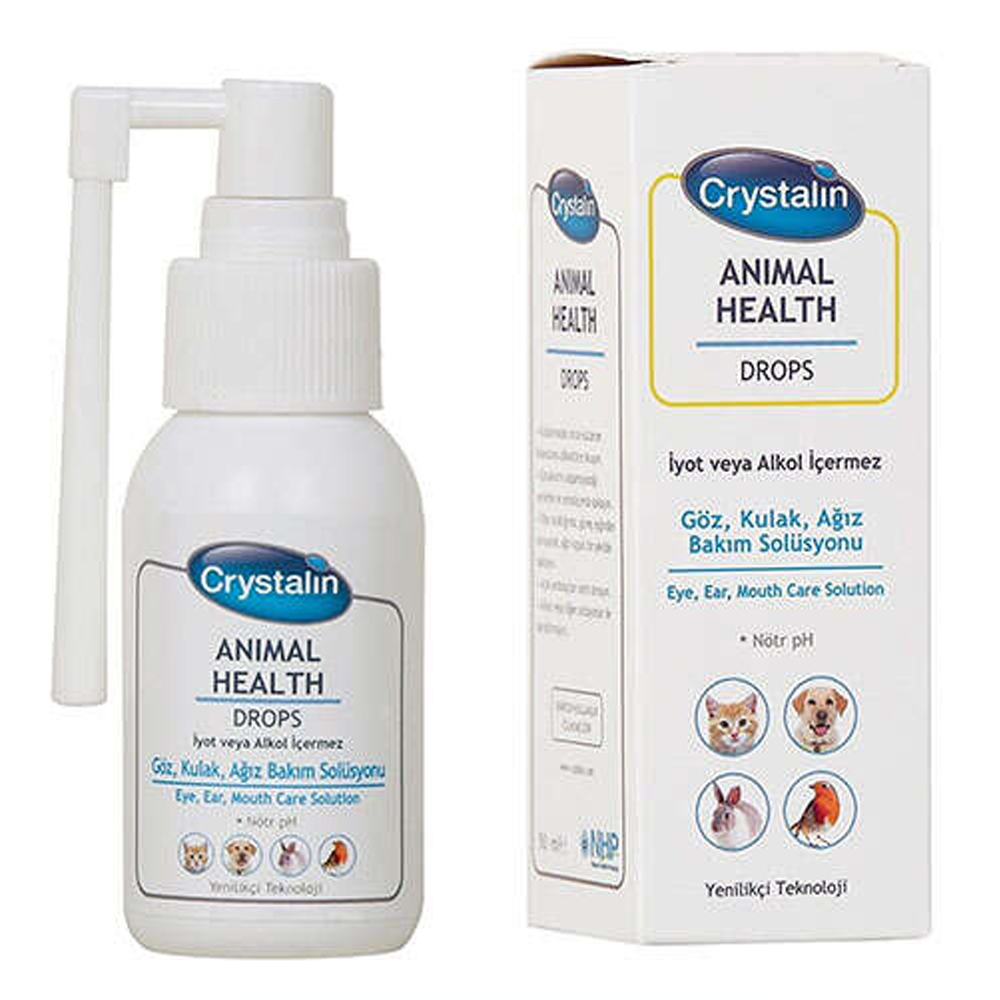 Crystalin Animal Health 50 ML ( Yara Bakım Solüsyonu ve Dezenfektan )
