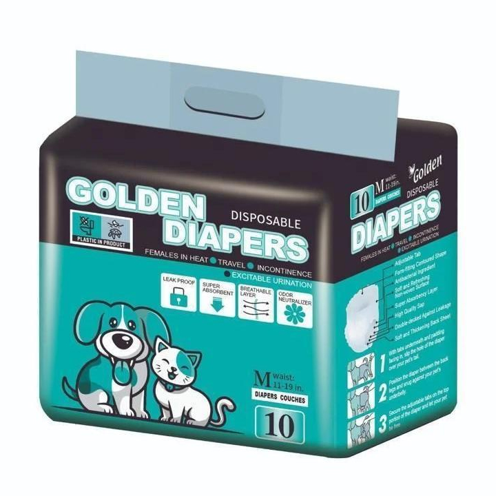 Golden Diaper Köpek Alt Bağlama Bezi Medium