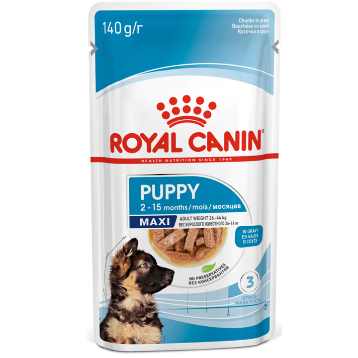 Royal Canin Maxi Puppy Büyük Irk Yavru Köpek Yaş Maması 140gr