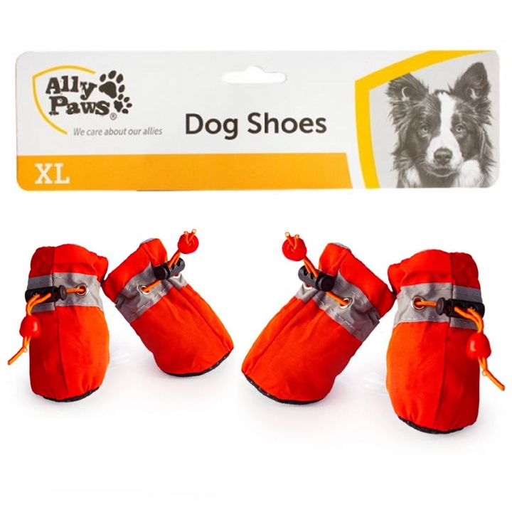 Ally Paws Köpek Ayakkabısı [XLarge] 4 Adet (Karışık Renklerde)