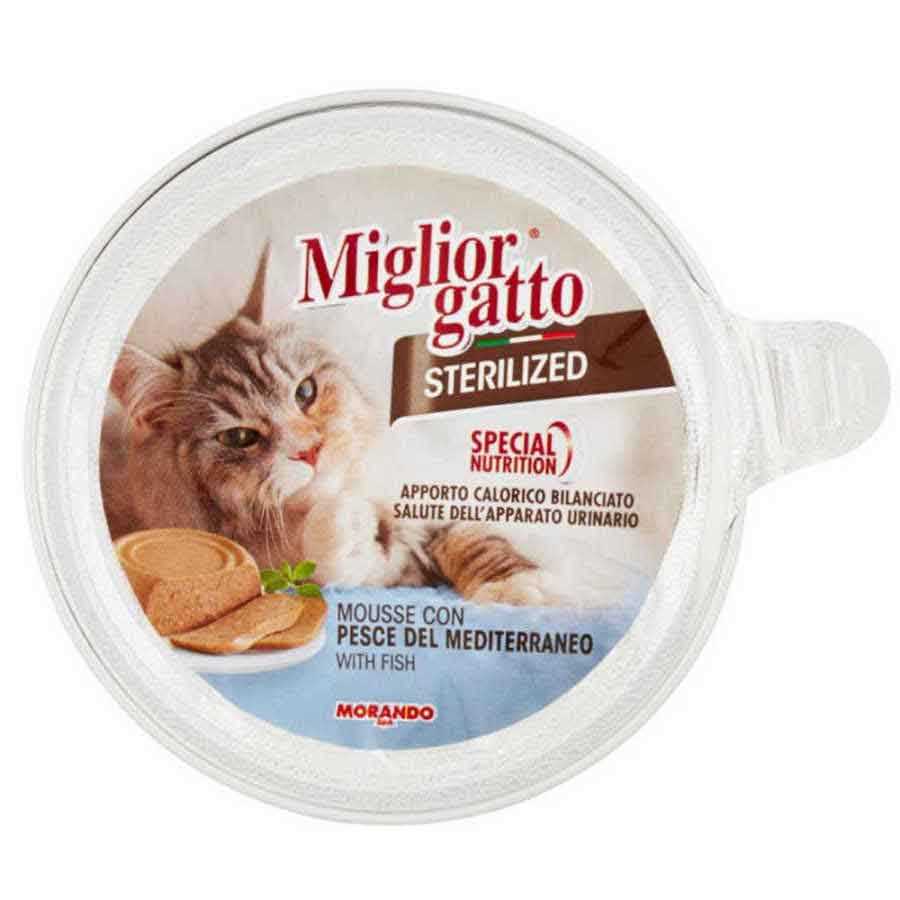 Miglior Gatto Balıklı Kısırlaştırılmış Kedi Konservesi 85gr