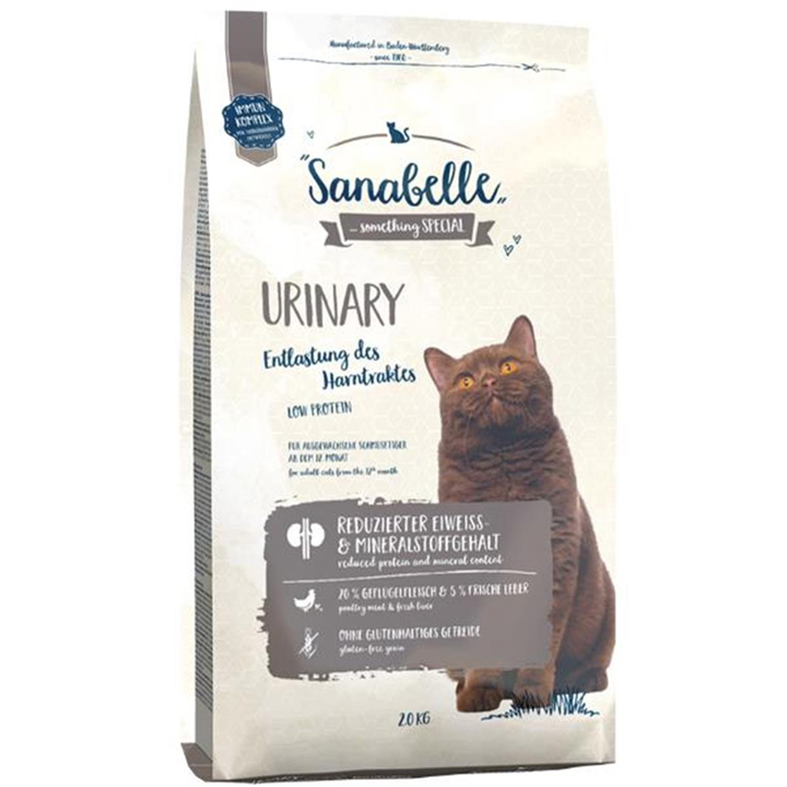 Sanabelle Urinary Glutensiz İdrar Yolu Sağlığı İçin Yetişkin Kedi Maması 2 KG