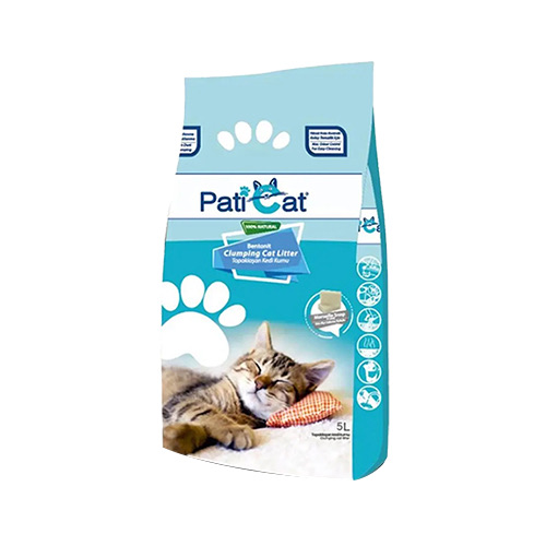 Paticat Marsilya Sabunlu Topaklanan Kedi Kumu Kalın Taneli 5 LT